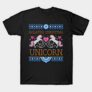 isolated christmas unicorn T-Shirt